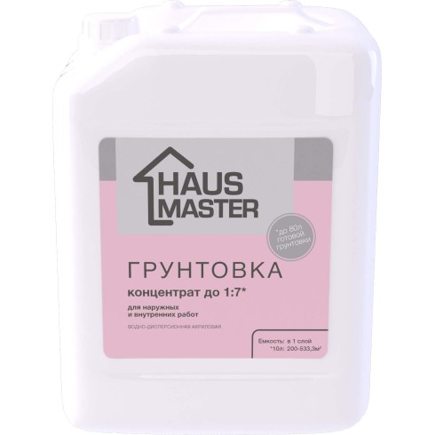 Грунтовка-концентрат HAUS MASTER