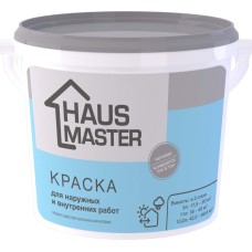 Краска HAUS MASTER для наружных и внутренних работ