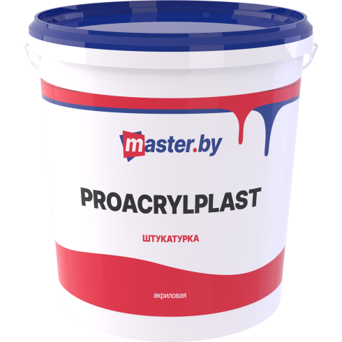 Штукатурка акриловая master.by PROACRYLPLAST