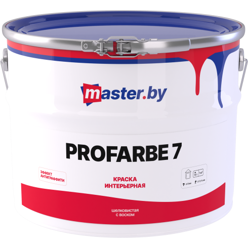 Краска master.by PROFARBE 7 интерьерная матовая с воском