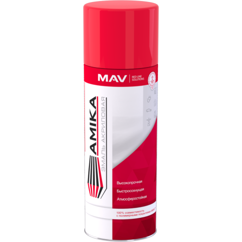 Эмаль-аэрозоль AMIKA акриловая универсальная