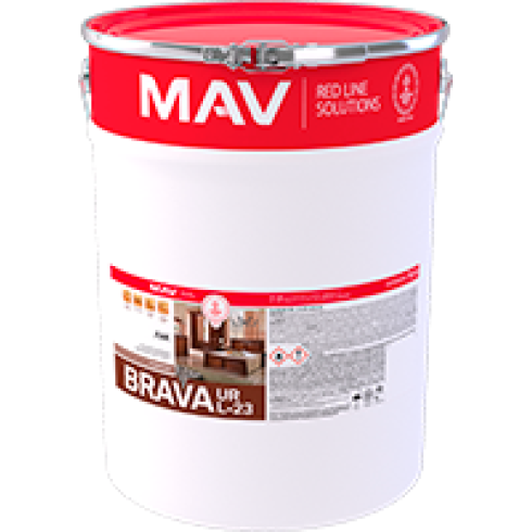 Лак BRAVA UR L-23 по древесине 2К