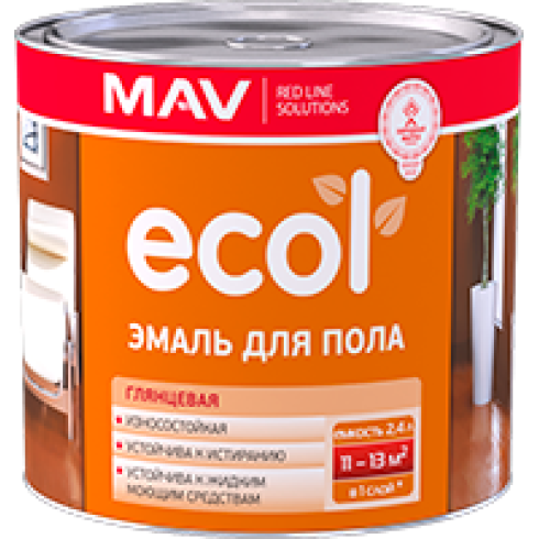 Эмаль ECOL для пола ПФ-266