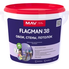 Краска FLAGMAN 38 обои, стены, потолок