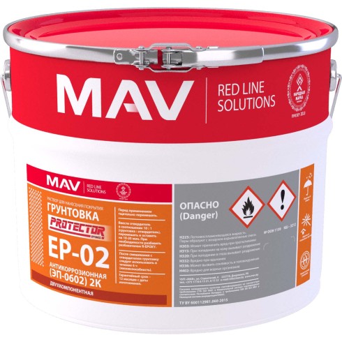 Грунтовка PROTECTOR EP-02 антикоррозионная (ЭП-0602) 2К