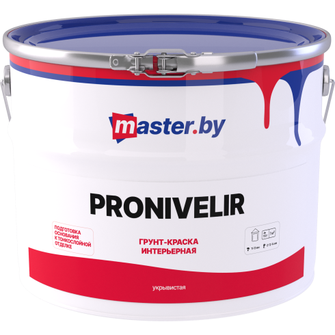 Грунт-краска master.by PRONIVELIR интерьерная укрывистая