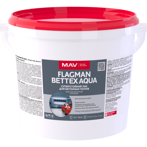Лак FLAGMAN BETTEX AQUA суперстойкое покрытие