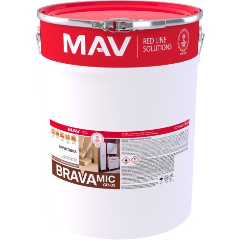 Грунтовка BRAVA UR GR-02 по древесине 2К