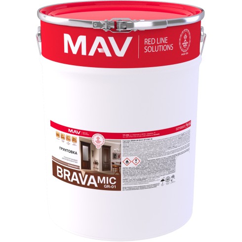 Грунтовка BRAVA UR GR-01 по древесине 2К