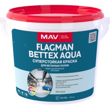 Краска FLAGMAN BETTEX AQUA суперстойкое покрытие