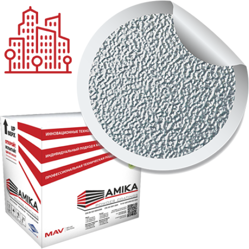 Архитектурная полиэфирная порошковая краска П-ПЛ-1321 шагрень (серии: 2, 8)