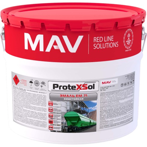 Эмаль PROTEXSOL EM-71 химстойкая
