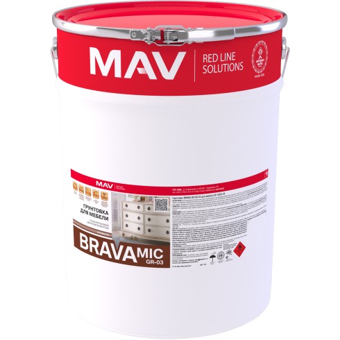 Грунтовка BRAVA UR GR-03 для мебели 2K