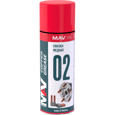 Смазка медная MAV copper в аэрозольной упаковке