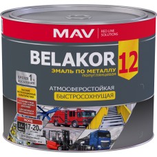 Эмаль Belakor 12 по металлу атмосферостойкая быстросохнущая