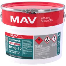 Грунт-эмаль PROTECTOR EP HS-12 антикоррозионная (ЭП-1602) 2К